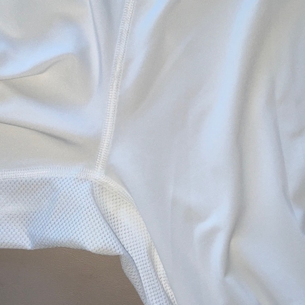 Nike Pro Men's Long Sleeve Shirt - White - Picture 6 of 7